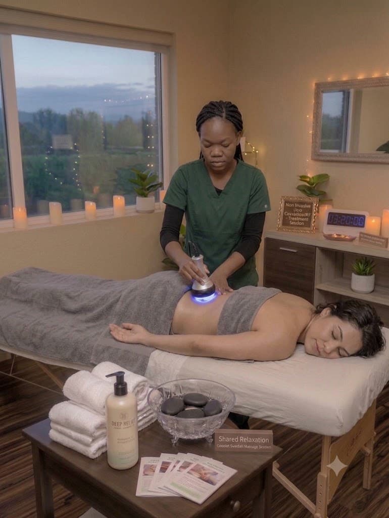 Non invasive Lipo Cavitation/RF Tightening 1 area