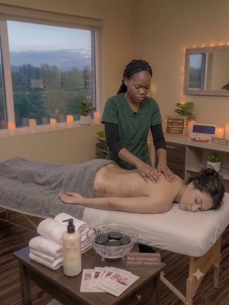Post op lymphatic massage