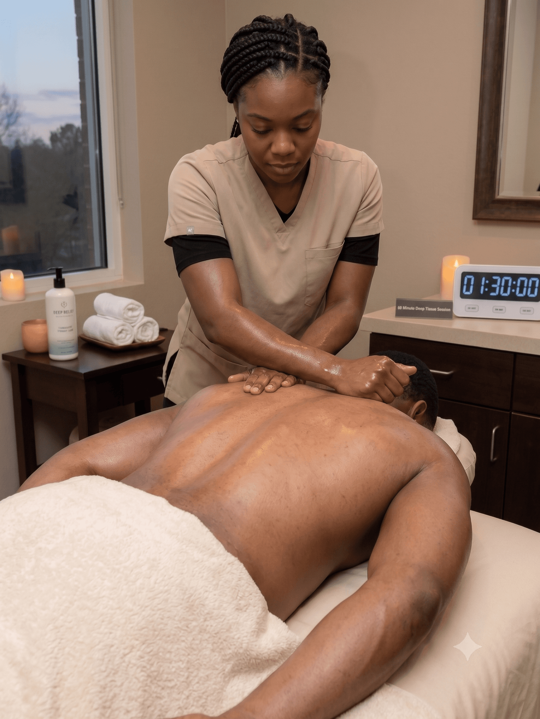 60 Minute Deep Tissue Massage